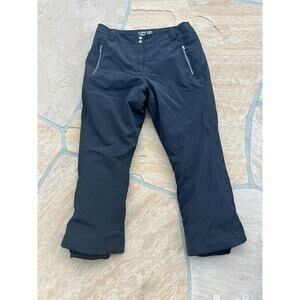 Killtec Women’s Pants 16 Black Ski Lined Water Resistant Windproof BZ